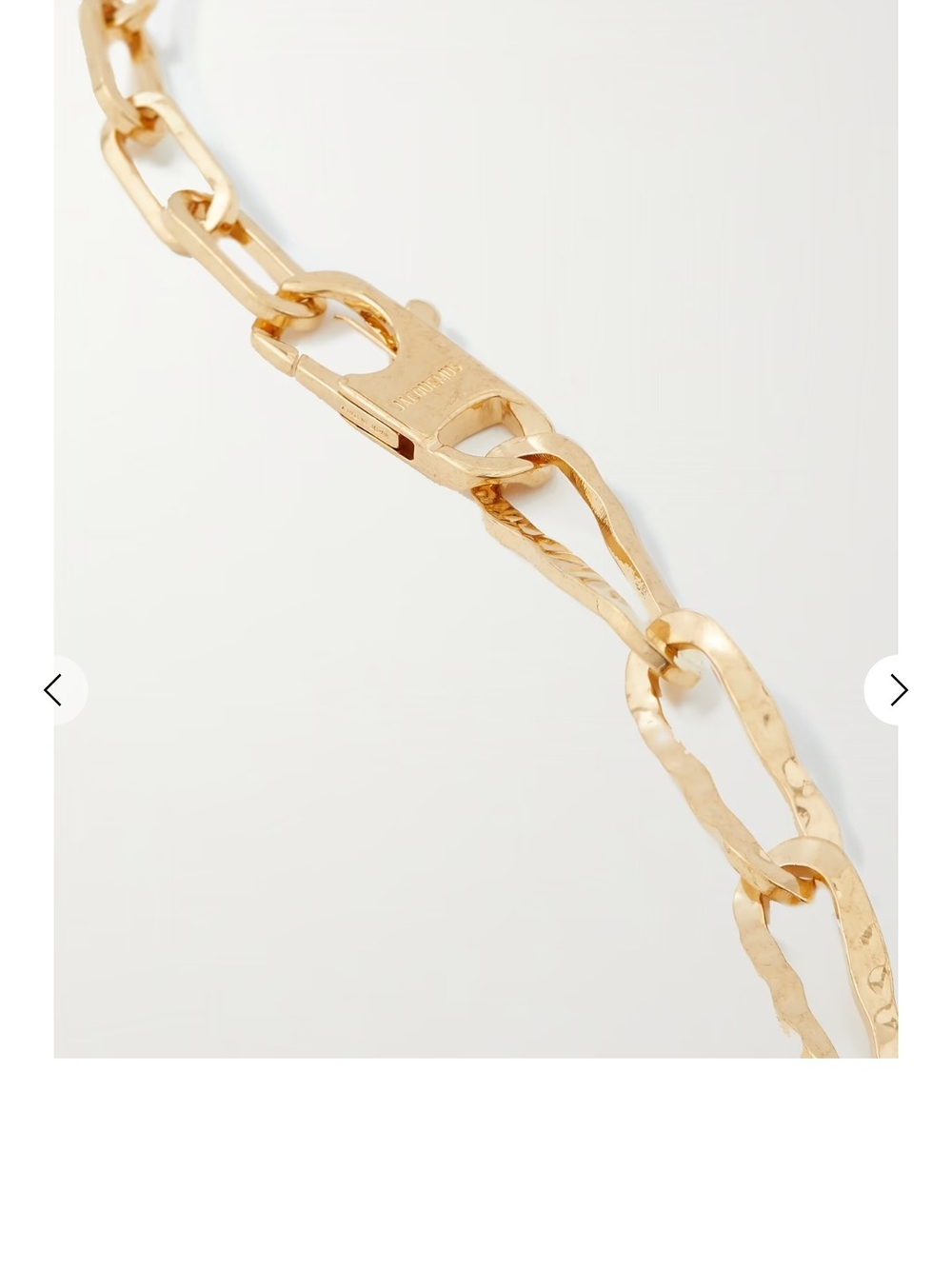 NWB JACQUEMUS Gold Le Collier Chiquito Necklace - Picture 8 of 16